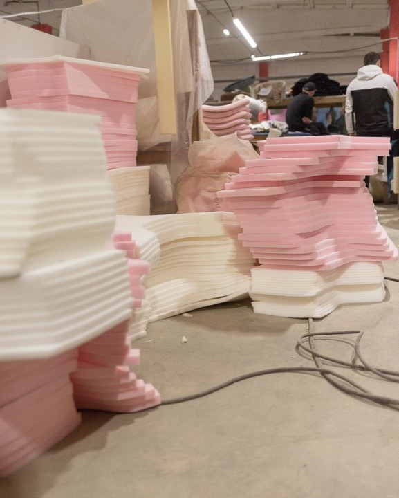 Foam for padding