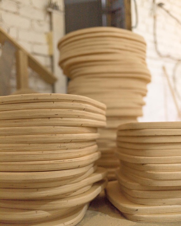 Plywood seat bases